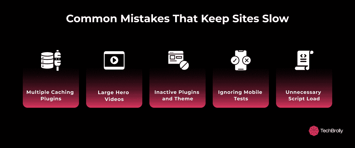 Common Mistakes That Keep Sites Slow